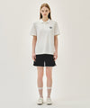 Marithé François Girbaud SMALL CLASSIC LOGO PK COLLAR TEE
