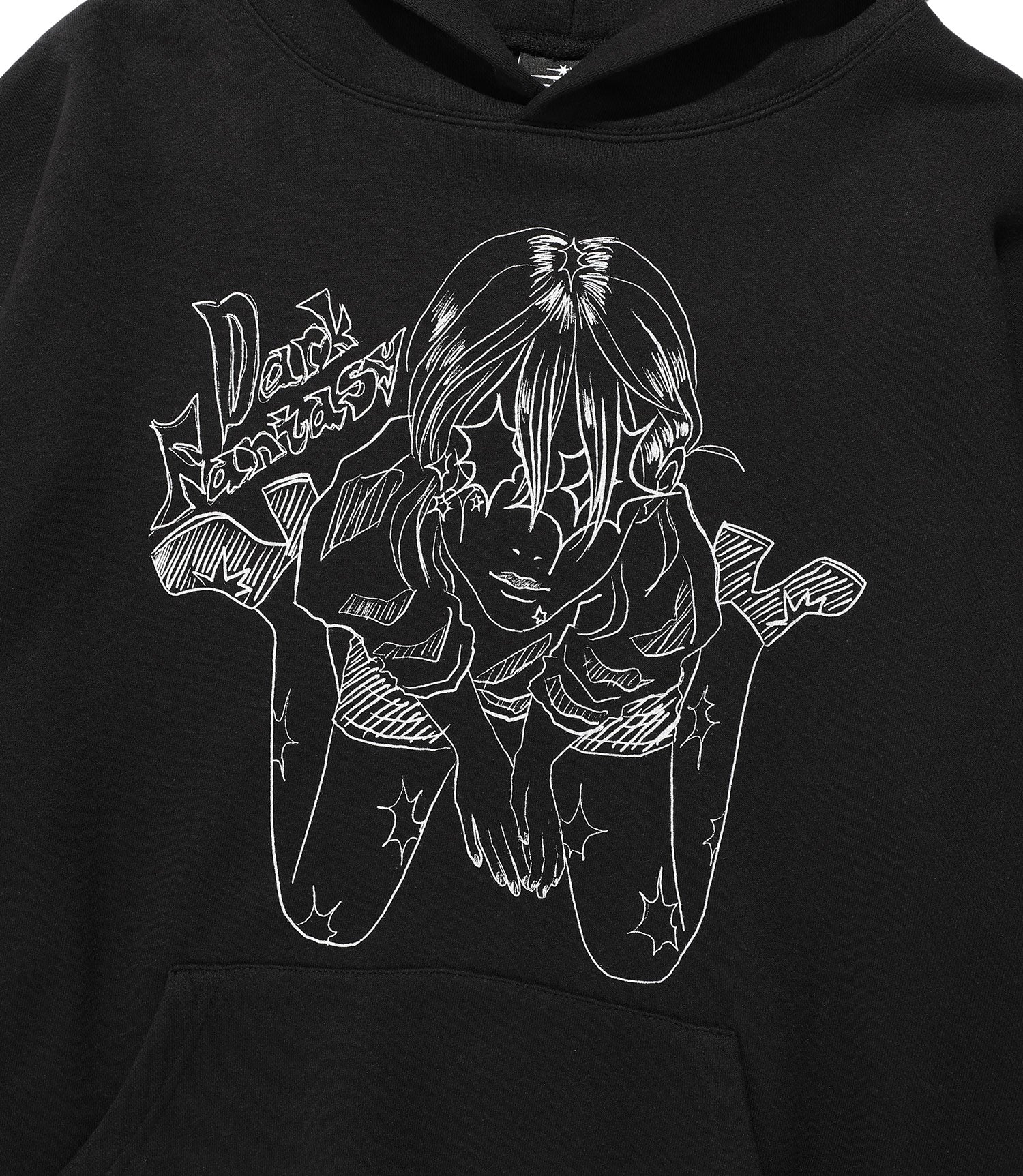 Nice Ghost Club Dark Fantasy Girl Hoodie