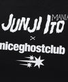Nice Ghost Club Junji Ito Maniac Tomie Logo Big Tote Bag [Black]