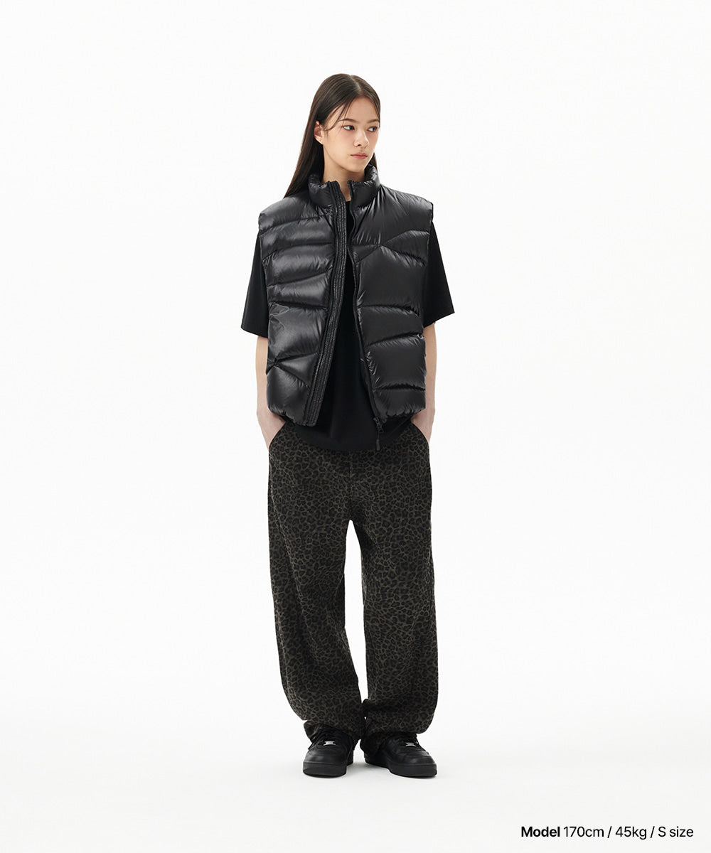 Mahagrid Wavy Down Vest
