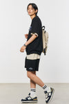 General Idea Unisex Brooklyn Mini Tzuri Half Pants [BLACK]