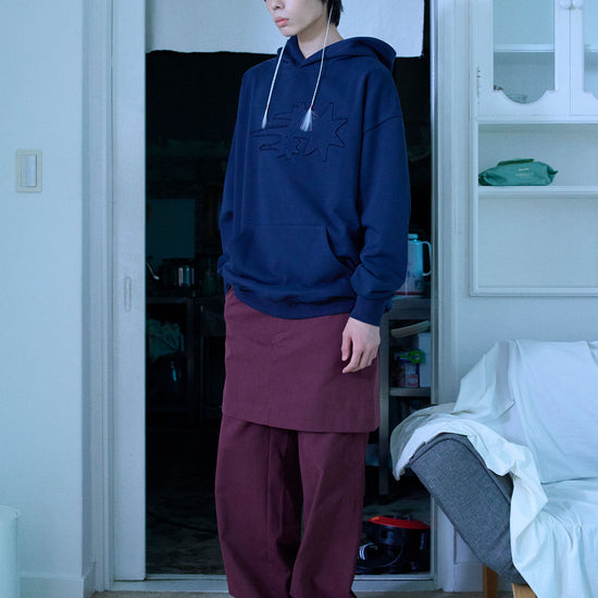 Nice Ghost Club 3 Star Logo Hoodie