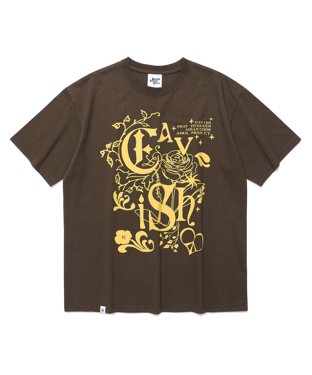 Cavish IVY SS TEE [BROWN]