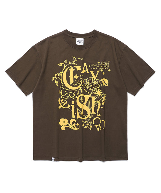 Cavish IVY SS TEE [BROWN]