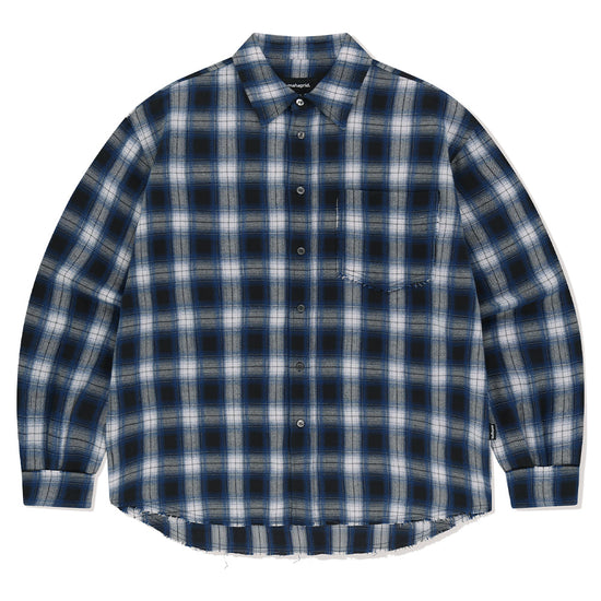 Mahagrid Raw Cut Ombre Shirt