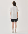 Marithé François Girbaud LOGO TEE+NYLON SHORTS SET-UP