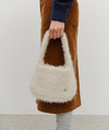 Marithé François Girbaud CIRCLE LOGO MINI KNIT BAG