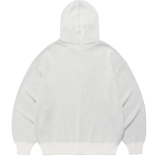 Cavish Rugged Knit Zip Up Hoodie