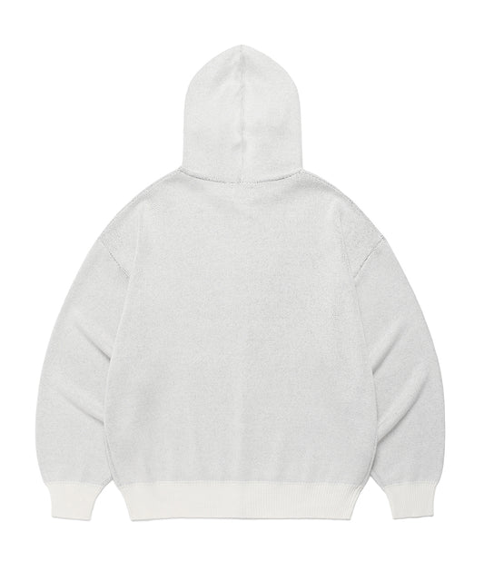 Cavish Rugged Knit Zip Up Hoodie