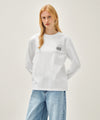 Marithé François Girbaud BACK CLASSIC LOGO LONG SLEEVE TEE