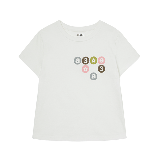 AEAE Color Dot Logo Tee