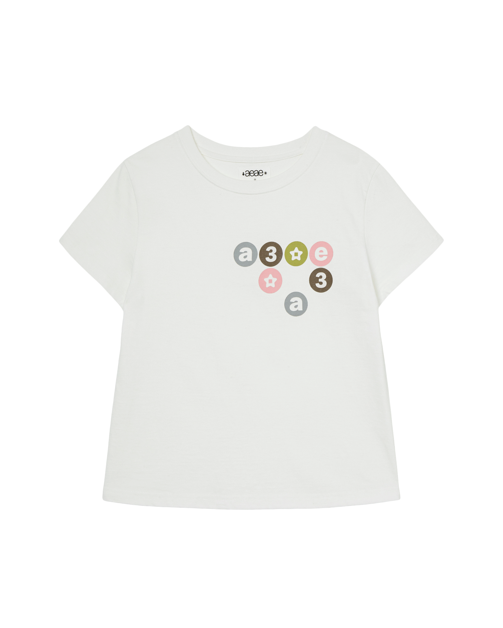 AEAE Color Dot Logo Tee