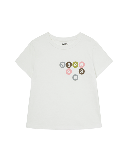 AEAE Color Dot Logo Tee