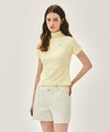 Marithé François Girbaud W HALF NECK TEE