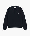 Marithé François Girbaud SMALL CLASSIC LOGO COLLAR KNIT