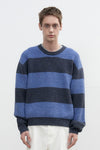General Idea UNISEX Hachi Big Border Knit Pullover