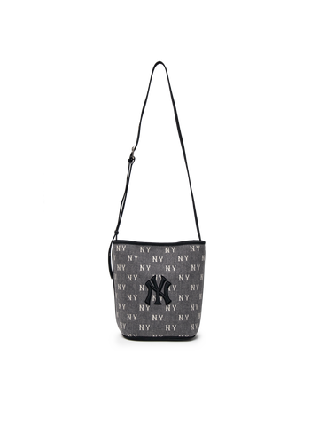 MLB Classic Monogram Vintage Denim Bucket Bag