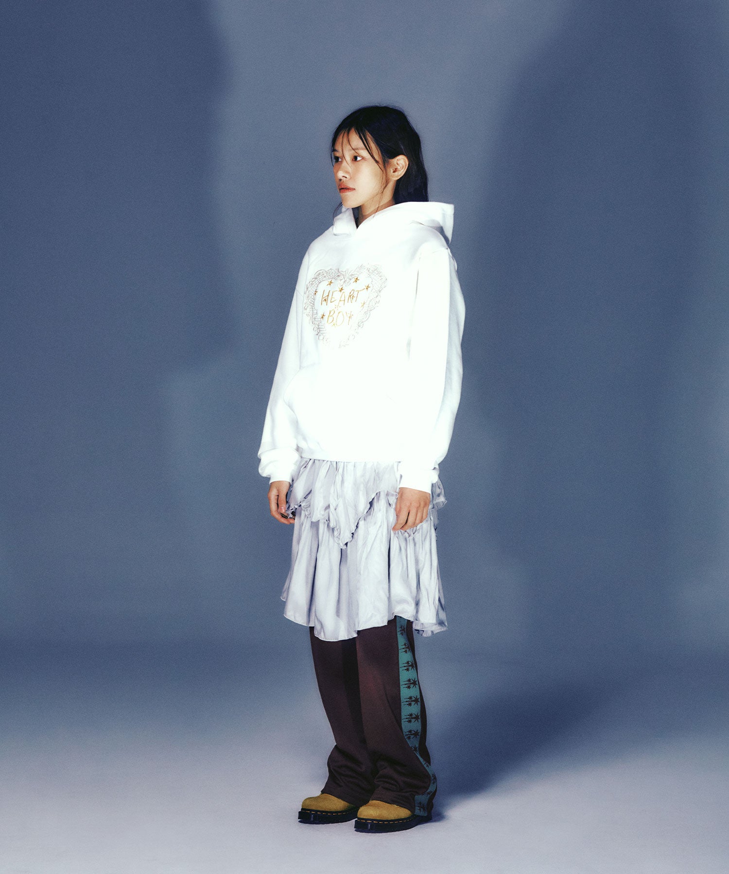 Nice Ghost Club Heart Boy Hoodie