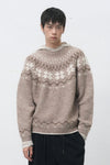 General Idea UNISEX Wool Snow Nordic Pullover