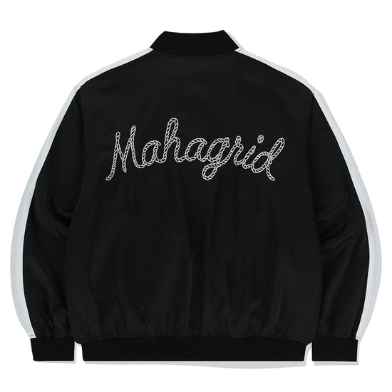 Mahagrid Rope Logo Satin Jacket