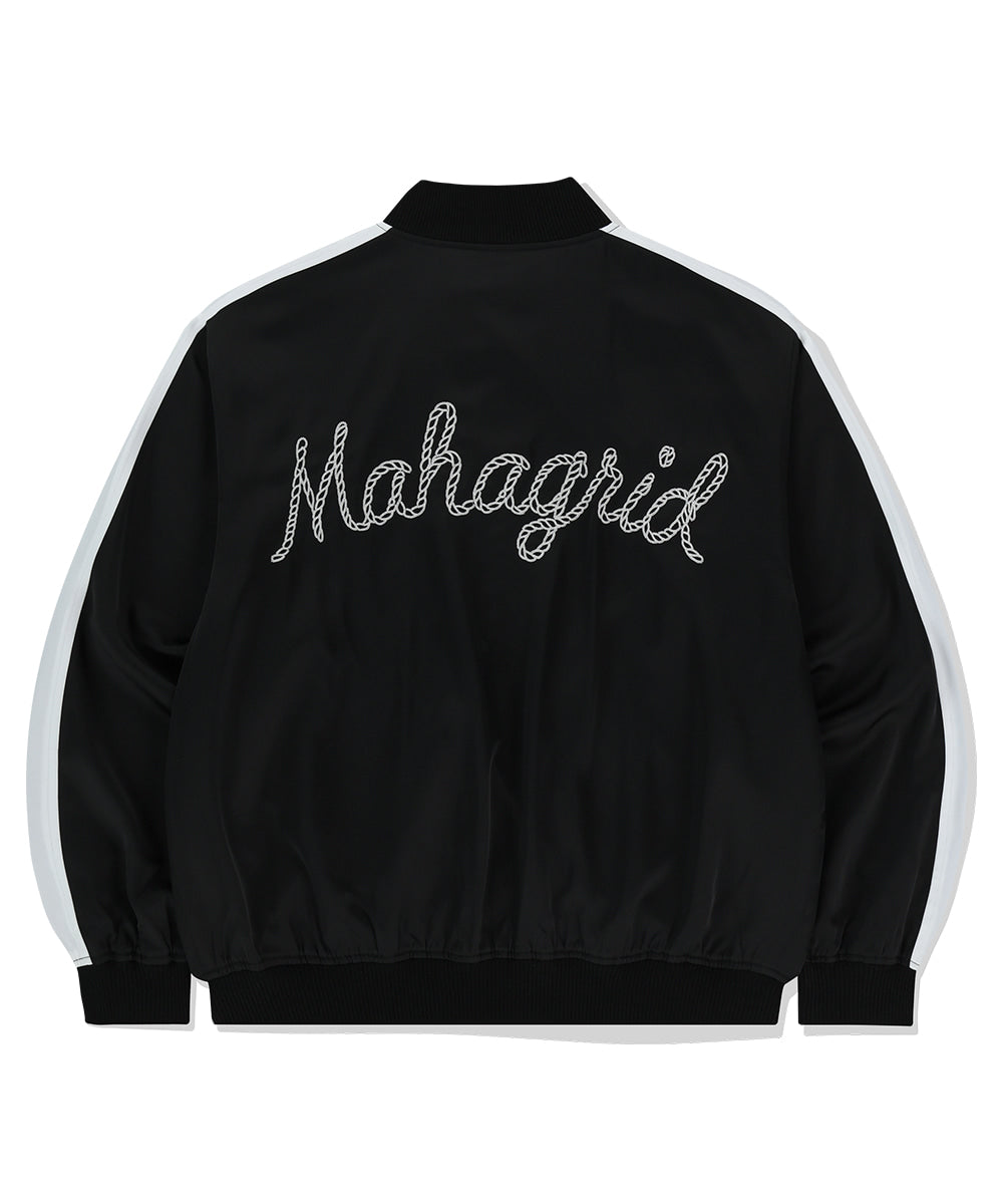 Mahagrid Rope Logo Satin Jacket