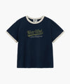 Marithé François Girbaud W Vintage Baseball Ringer Tee