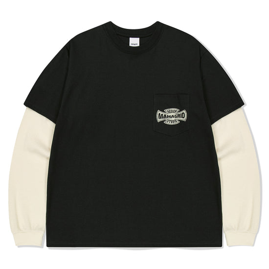 Mahagrid Cross Logo Thermal Long Sleeve Tee
