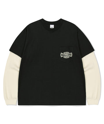 Mahagrid Cross Logo Thermal Long Sleeve Tee