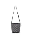 MLB Classic Monogram Vintage Denim Bucket Bag
