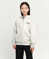 Marithé François Girbaud Kids Big Classic Logo Hoodie Zip-Up Black
