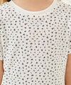 Marithé François Girbaud Kids All Over Flower T-Shirt White