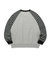 Nice Ghost Club Stripe 3Star Raglan Sweatshirt [Grey]