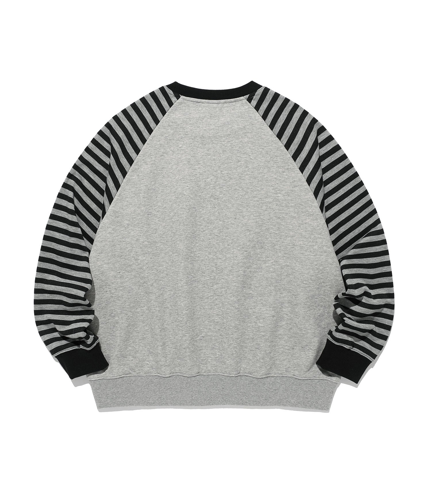 Nice Ghost Club Stripe 3Star Raglan Sweatshirt [Grey]