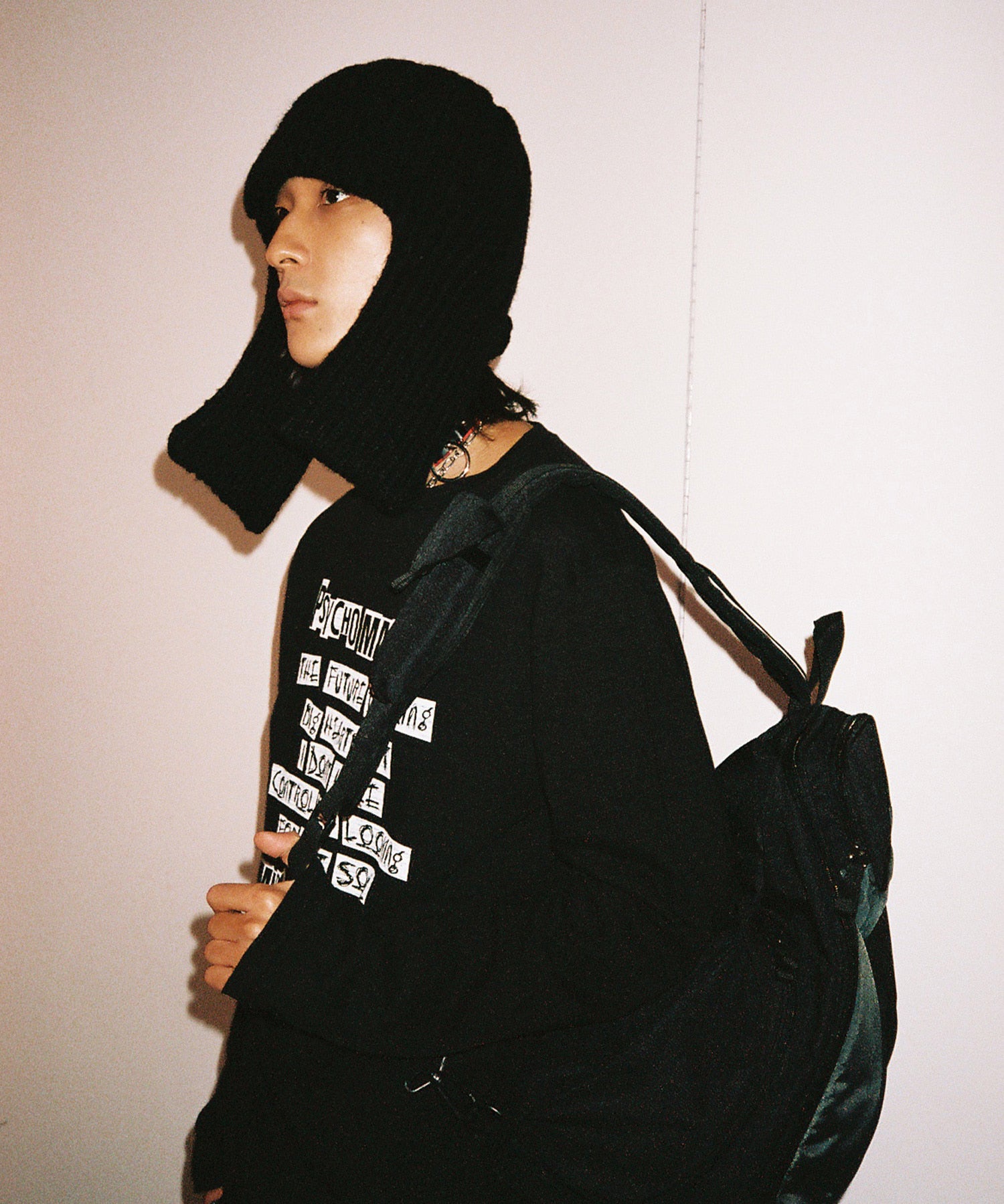 Nice Ghost Club Big Earcap Beanie [Black]
