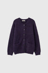 General Idea MAN Wool Blend Hairy Loose Fit Cardigan