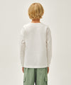 Marithé François Girbaud Kids Classic Logo Long Sleeve Tee