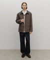 Marithé François Girbaud COLLAR POINT HALF COAT