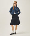 Marithé François Girbaud W CROP DENIM SHIRT