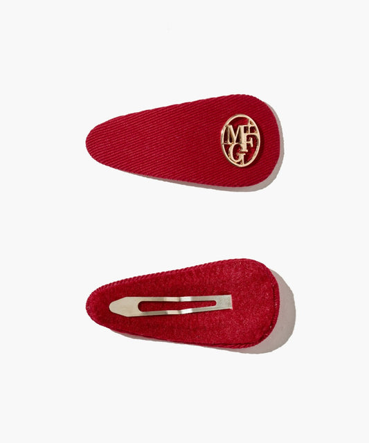 Marithé François Girbaud Kids Circle Logo Hair Pin 2-Pack