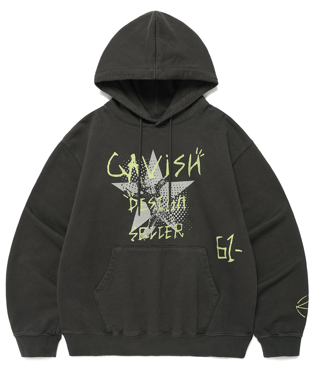 Cavish Pigment Hand Written Hoodie