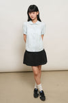 General Idea WOMAN Lace Shirring Mini Skirt