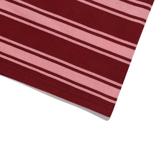 Nice Ghost Club Multi Stripe 3 Star Tee [Red]