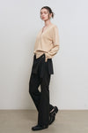 General Idea WOMAN Relaxed Frill Cardigan