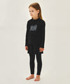 Marithé François Girbaud Kids Zip Up Rashguard & Shorts Set-Up Navy