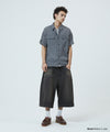 Mahagrid Bermuda Domingo Denim Short in Black