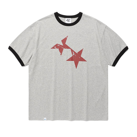 Cavish Twin Star Ringer Short Sleeve Tee