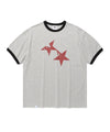 Cavish Twin Star Ringer Short Sleeve Tee