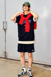 General Idea Unisex Brooklyn Mini Tzuri Half Pants [BLACK]