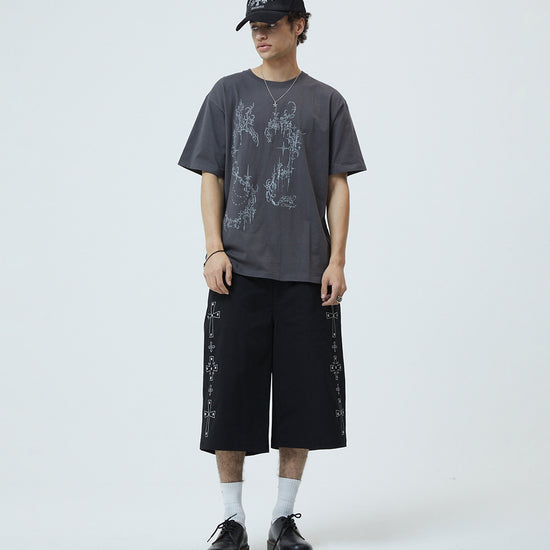 Mahagrid Heart Tattoo Tee
