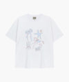 Marithé François Girbaud W UNICORN GRAPHIC OVERSIZED TEE